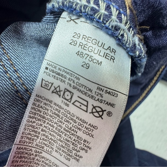 GAP “Perfect Boot” Medium Wash Denim Jeans size 29 Regular - Picture 8 of 11